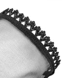 Dark In Love Long Gothic Palace Mesh Sleeve Gloves