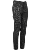 Devil Fashion Burning Asphalt Mens Dieselpunk Pants