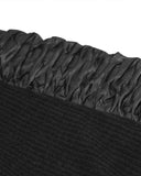 Devil Fashion Mens Dieselpunk Hooded Top Black Gothic Punk Apocalyptic Hoodie