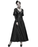 Devil Fashion Womens Long Hooded Gothic Jacket Cloak Dress Faux Leather Witch