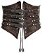 Punk Rave Valkyrie Cincher Corset - Brown