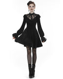 Dark In Love Druscilla Gothic Velvet Witch Dress