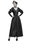 Devil Fashion Womens Long Hooded Gothic Jacket Cloak Dress Faux Leather Witch