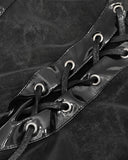 Devil Fashion Womens Hellscorned Long Gothic Split Maxi Dress