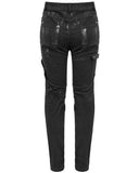 Devil Fashion Burning Asphalt Mens Dieselpunk Pants