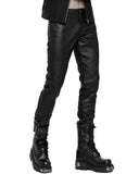 Punk Rave Toxico Mens Faux Leather Pants