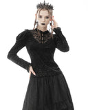 Dark In Love Serein Gothic Blouse Top