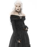 Dark In Love Nephthys Gothic Off Shoulder Top