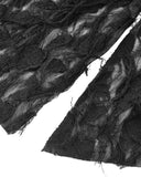 Dark In Love Kiara Shredded Hooded Gothic Cardigan