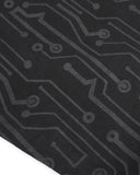 Devil Fashion Techtronic Circuitry Lapse Mens Hooded Cloak Cardigan