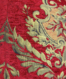 Devil Fashion Cavalier Mens Waistcoat Vest - Red & Gold