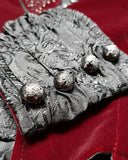 Devil Fashion Tresillian Mens Gothic Tailcoat - Red & Black