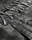 Devil Fashion Damage Control Womens Dieselpunk Skinny Jeans