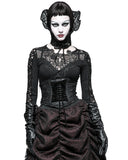 Punk Rave Valyria Cincher Corset - Black