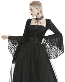 Dark In Love Kiara Shredded Hooded Gothic Cardigan