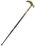 Penny Dreadful Steampunk Gentleman Swaggering Cane - Bronzed Talon Handle
