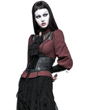 Punk Rave Valyria Cincher Corset - Black