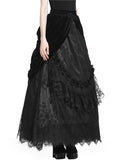 Dark In Love Scarletta Gothic Skirt - Black