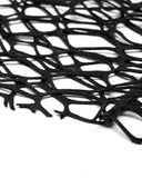 Punk Rave Womens CyberPunk Goth Grunge Sweater Top Black Broken Mesh Net Cut Out