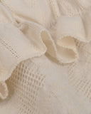 Dark In Love Wildwinde Steampunk Blouse Top - Vintage Off-White