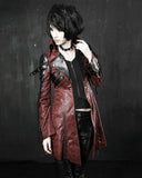 Punk Rave Womens Poisonblack Jacket - Red