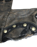 Devil Fashion Archelist Steampunk Gloves - Brown