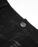 Devil Fashion Burning Asphalt Mens Dieselpunk Pants