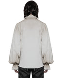 Punk Rave Avery Pirate Shirt - Vintage Off-White