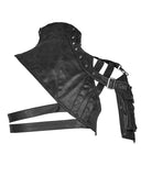 Punk Rave Obtainium Mens Shoulder Armour Harness - Black