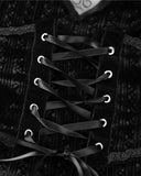 Dark In Love Dionyza Gothic Velvet Cincher Corset Dress