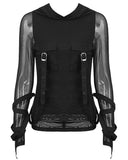 Punk Rave Evestus Womens Hooded Top