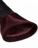 Punk Rave Lacrimosa Jacket - Black & Red Velvet