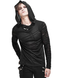 Devil Fashion Cenotaph Mens Dieselpunk Hooded Top