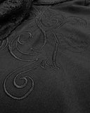 Devil Fashion Calpernicus Mens Gothic Shirt & Cravat - Black