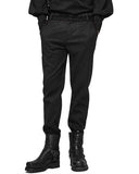 Punk Rave Diomedes Mens Gothic Dress Pants - Black & Red