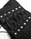 Punk Rave Valkyrie Cincher Corset - Black