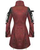 Punk Rave Womens Poisonblack Jacket - Red