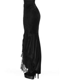 Dark In Love Druscilla Velvet Skirt
