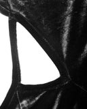 Dark In Love NoirCeur Hooded Gothic Cat Top