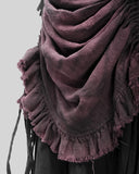 Devil Fashion Tithonia Steampunk Skirt - Black & Red