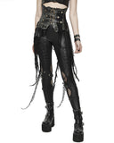 Devil Fashion Aconitia Dieselpunk Half-Skirt Cincher Corset