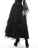 Dark In Love Tristessa Lace Bustle Skirt