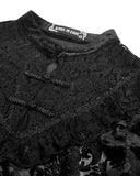 Dark In Love Serein Gothic Blouse Top