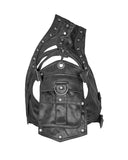 Punk Rave Obtainium Mens Shoulder Armour Harness - Black