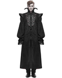 Devil Fashion Acolyte Mens Long Gothic Sleeveless Waistcoat Cloak