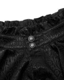 Punk Rave Columbus Mens Shirt - Black