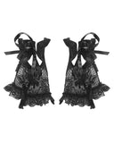 Dark In Love Eva Gothic Lace Fingerless Gloves
