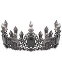 Devil Fashion Womens Gothic Ice Queen Crown Tiara