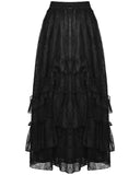 Dark In Love Tristessa Lace Bustle Skirt