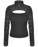 Dark In Love Apocalyptic Punk Strap Top